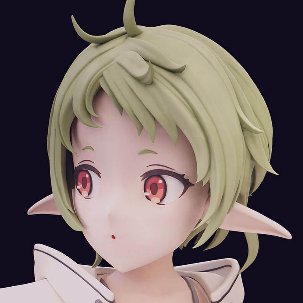 Mushoku Tensei - Sylphiette 3D Model