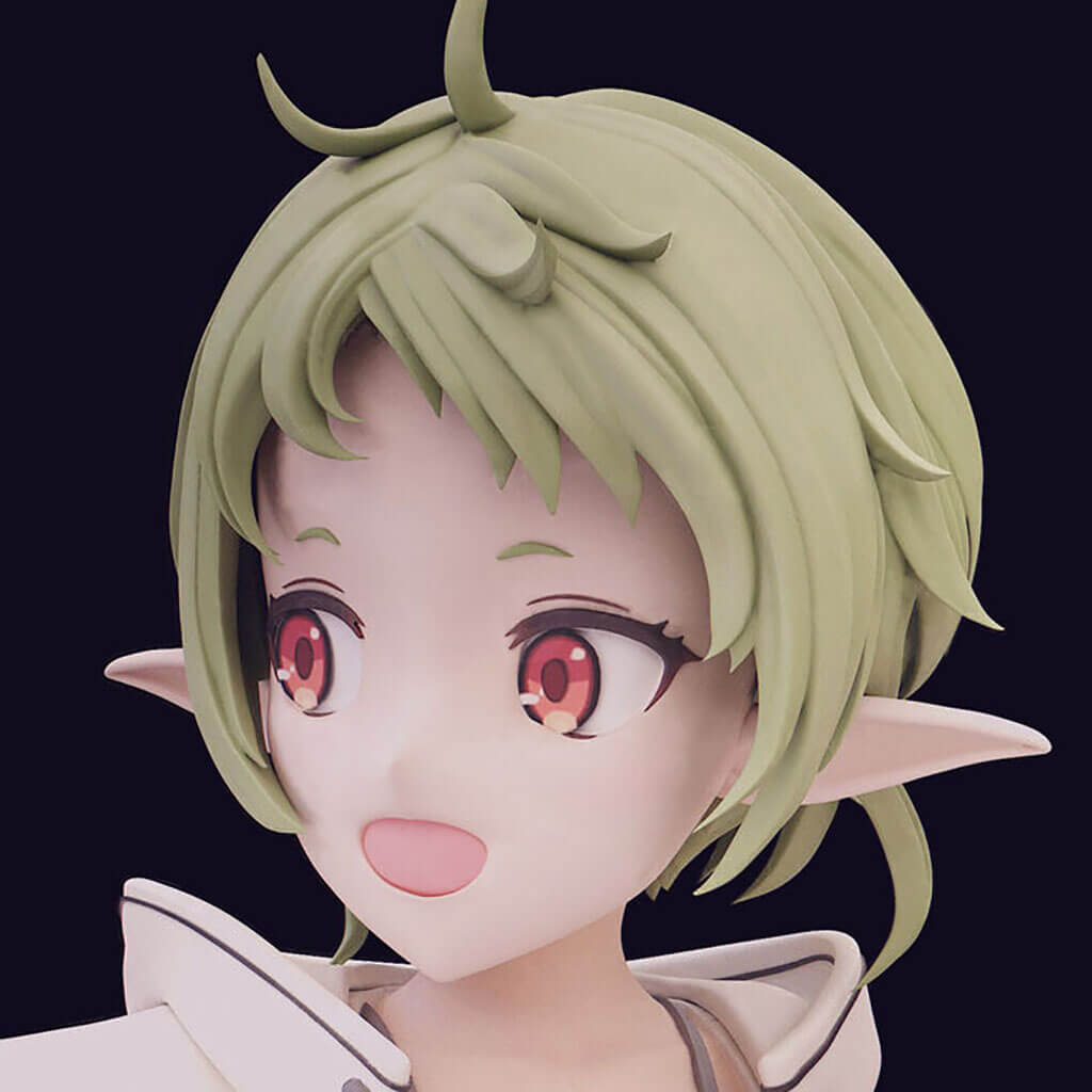 Mushoku Tensei - Sylphiette 3D Model
