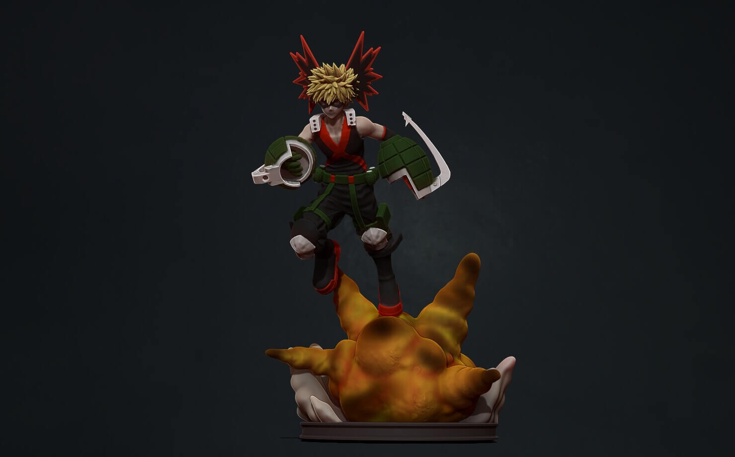 My Hero Academia - Bakugo 3D Model