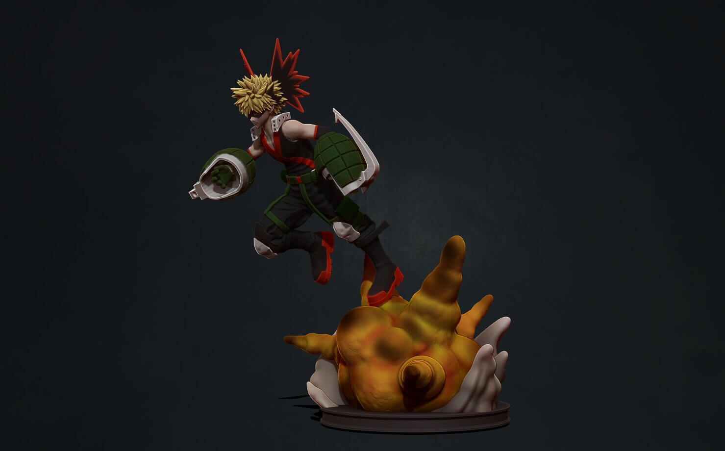 My Hero Academia - Bakugo 3D Model