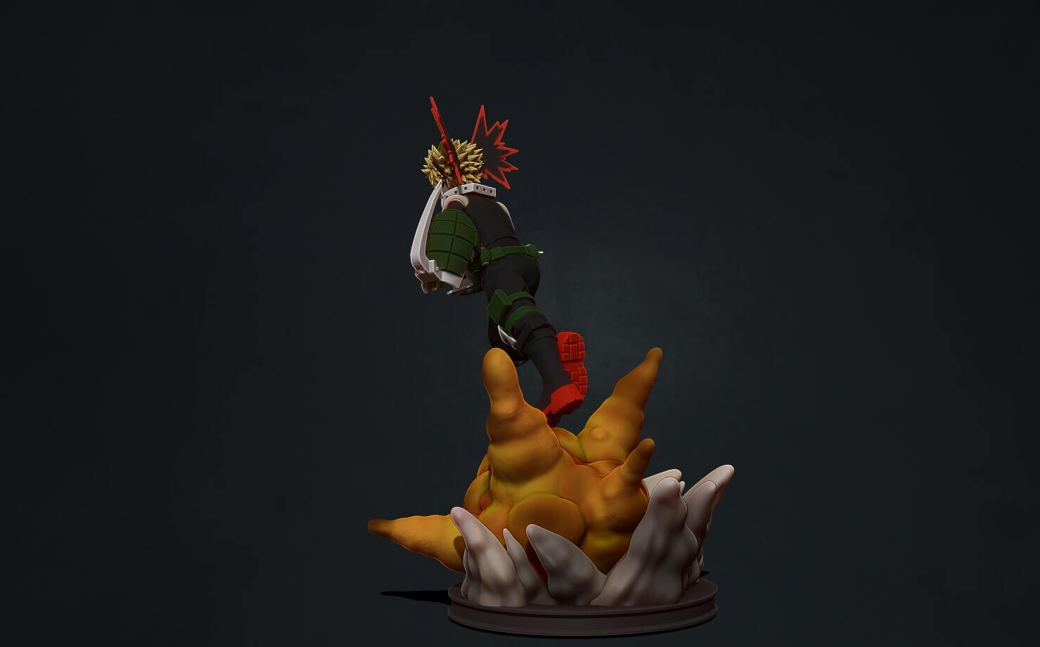 My Hero Academia - Bakugo 3D Model