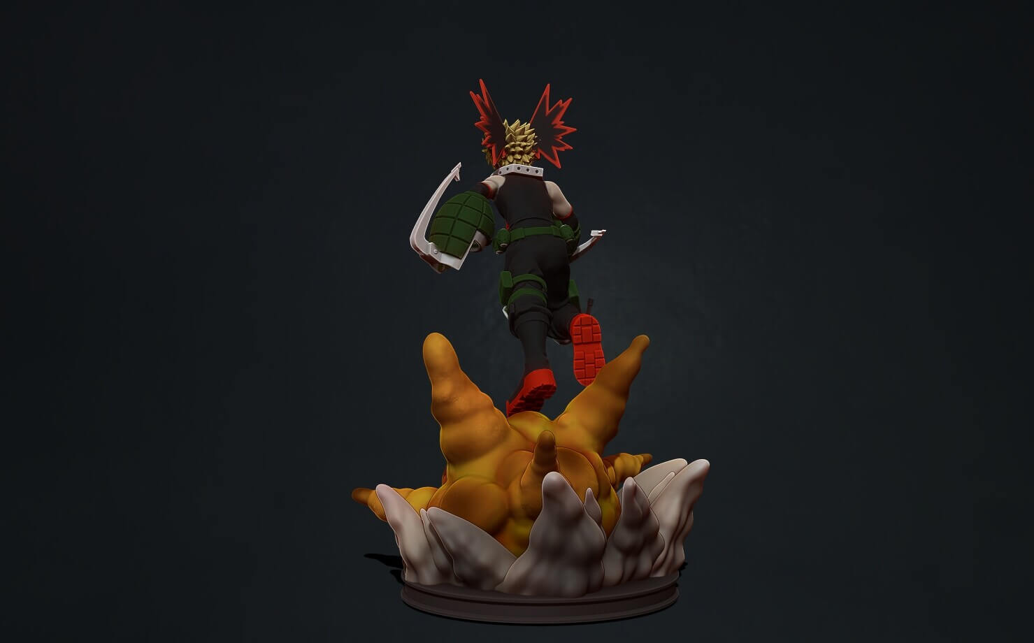 My Hero Academia - Bakugo 3D Model
