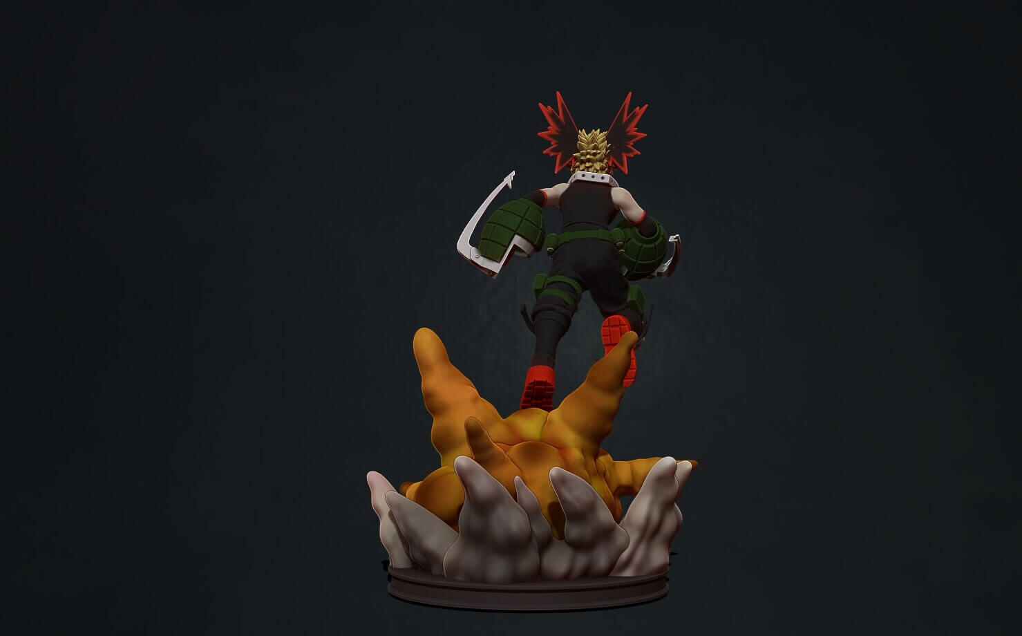 My Hero Academia - Bakugo 3D Model