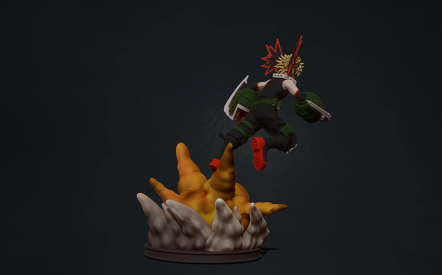 My Hero Academia - Bakugo 3D Model