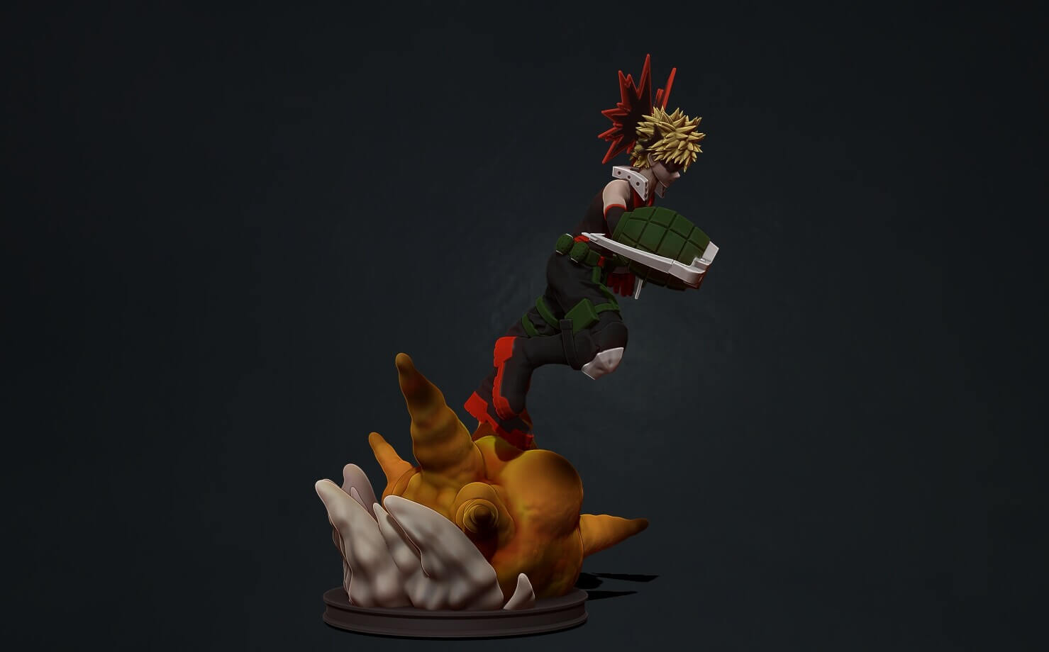 My Hero Academia - Bakugo 3D Model