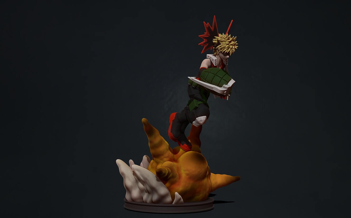 My Hero Academia - Bakugo 3D Model
