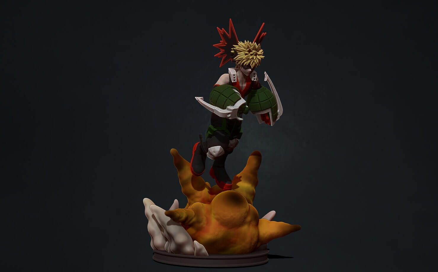 My Hero Academia - Bakugo 3D Model