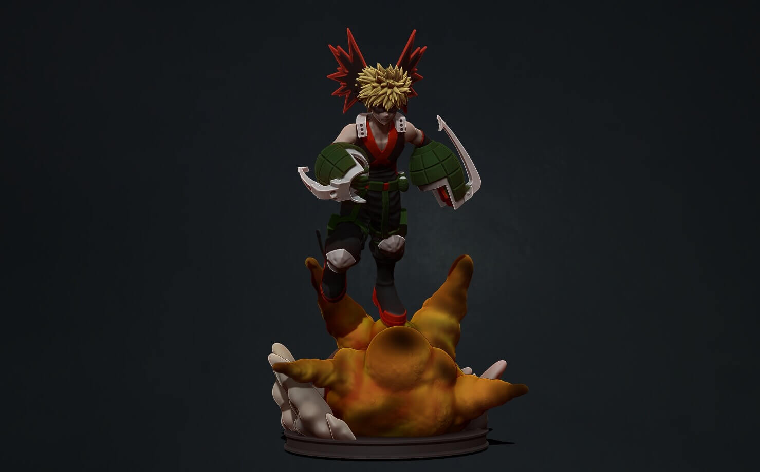 My Hero Academia - Bakugo 3D Model