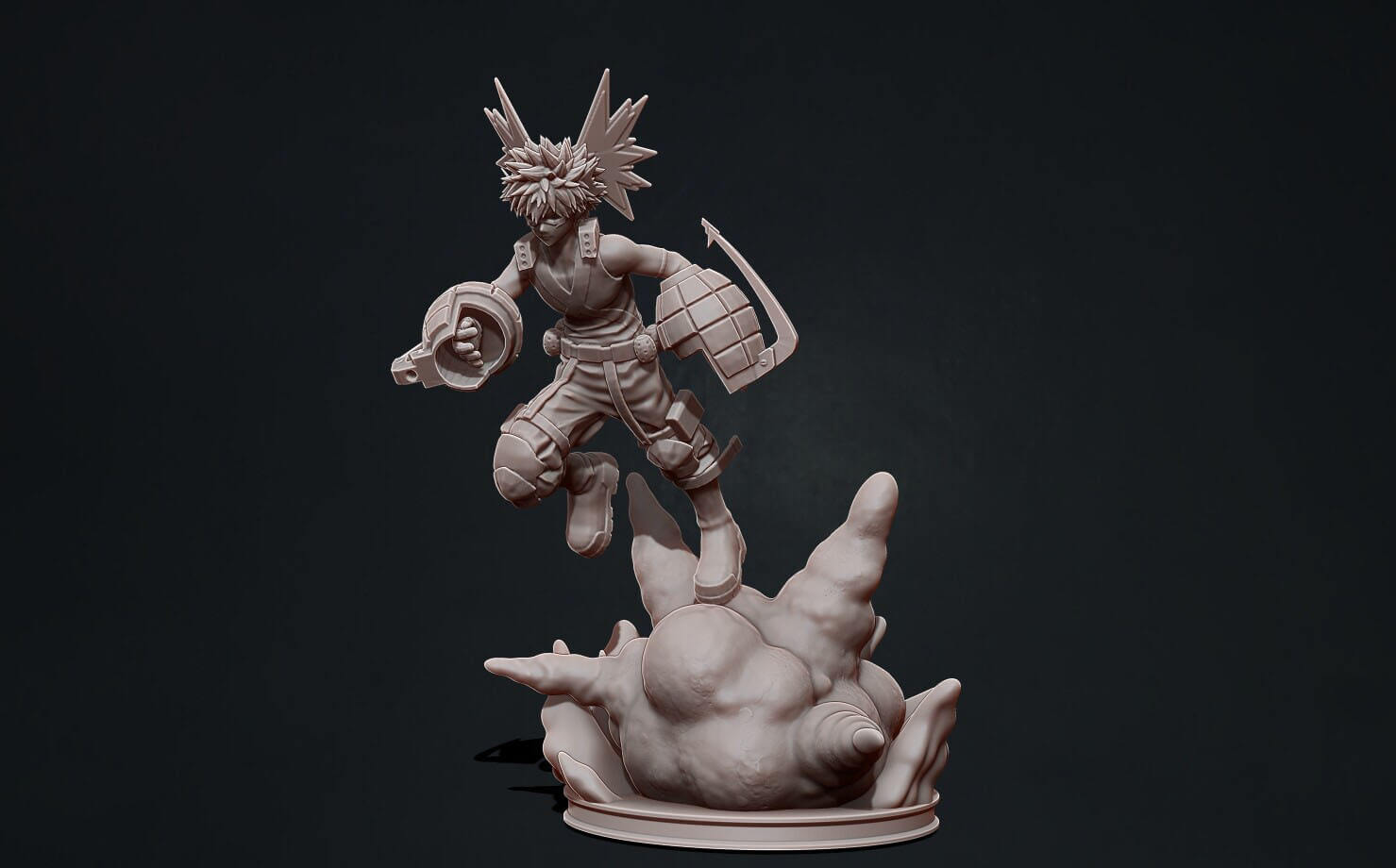 My Hero Academia - Bakugo 3D Model