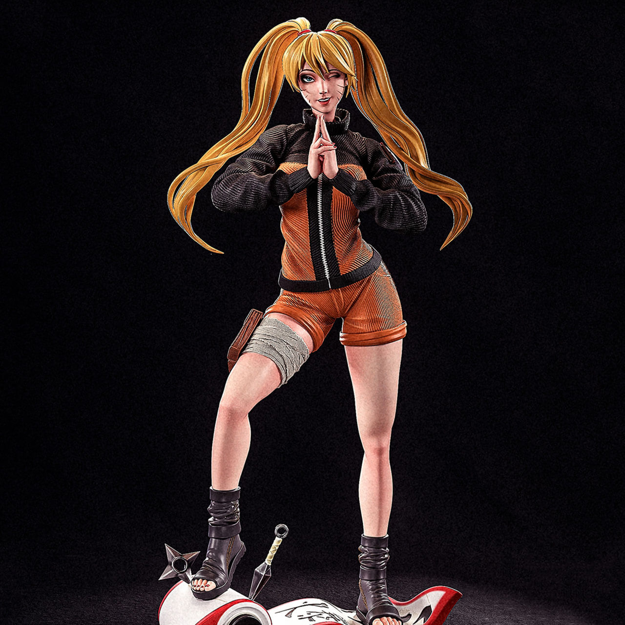 Naruto Jutsu Sexy 3D Model