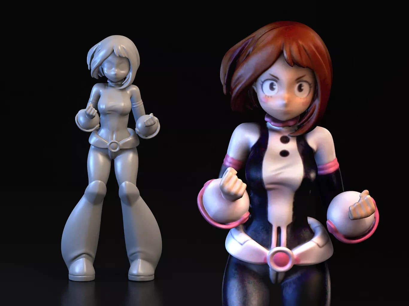 Ochako Uraraka 3D Model