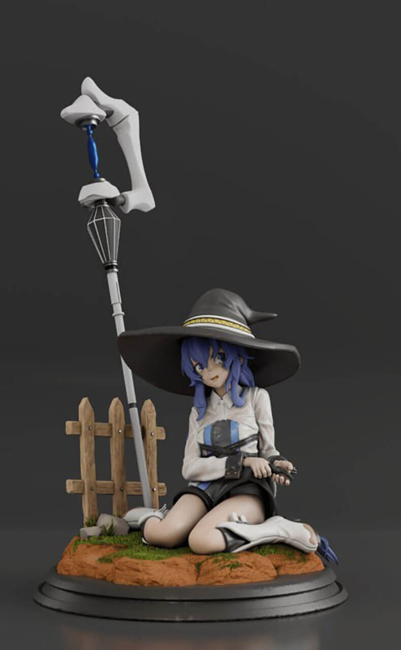 Roxy Sitting 3D Model