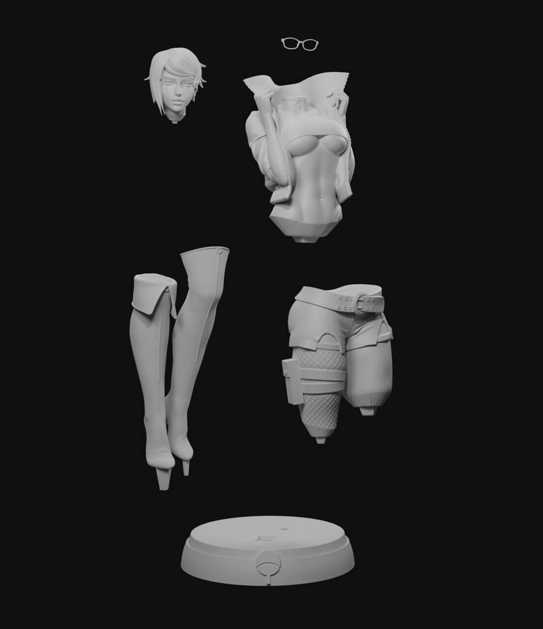 Sarada Uchiha - Boruto 3D Model