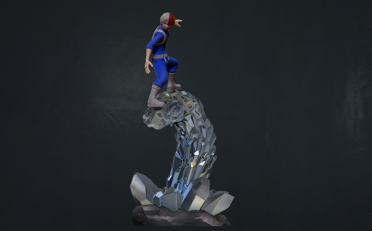 Shoto Todoroki 3D Model
