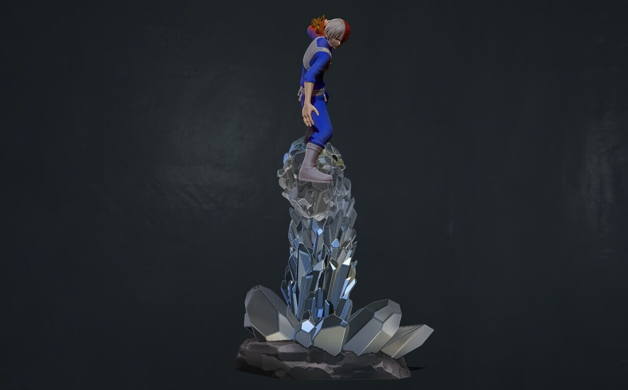 Shoto Todoroki 3D Model