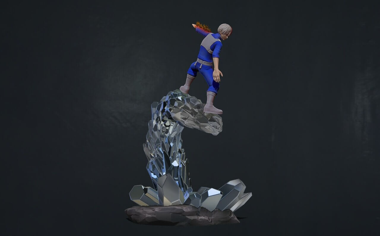 Shoto Todoroki 3D Model