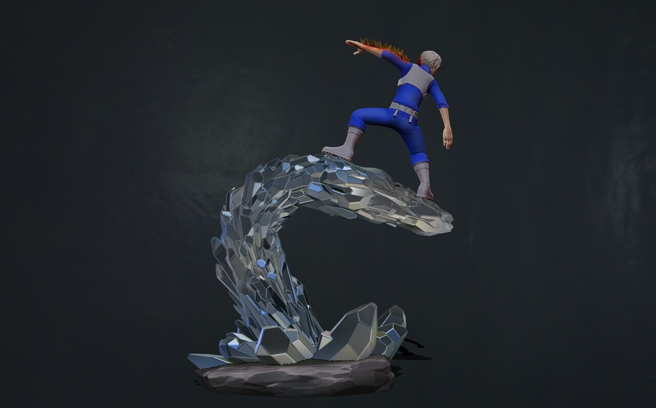 Shoto Todoroki 3D Model