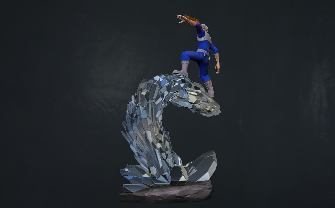 Shoto Todoroki 3D Model