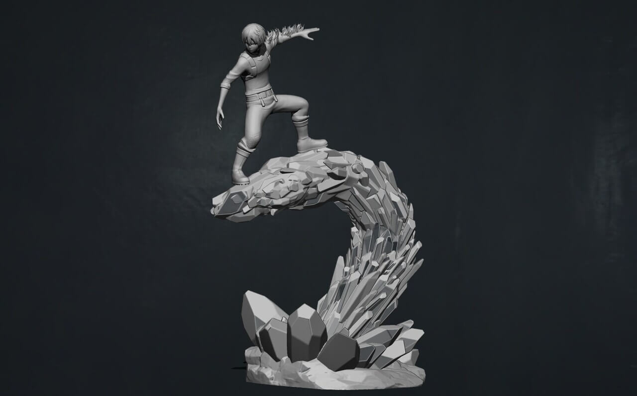 Shoto Todoroki 3D Model