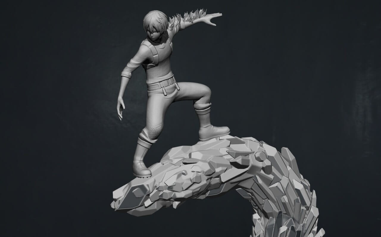 Shoto Todoroki 3D Model