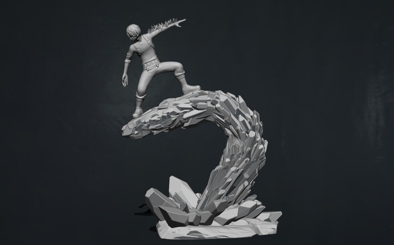 Shoto Todoroki 3D Model