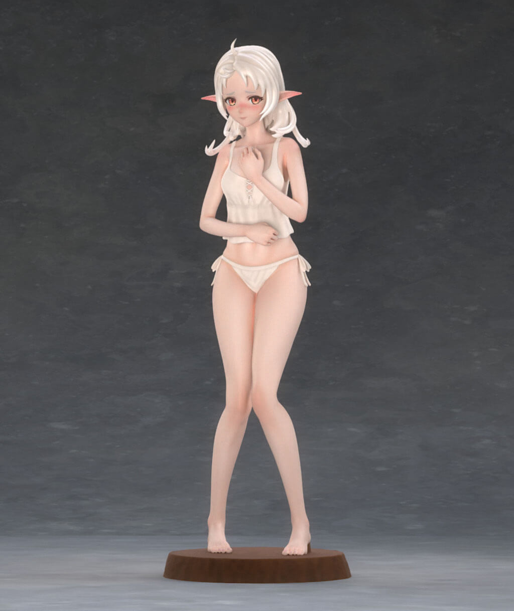 Sylphiette Mushoku Tensei 3D Model