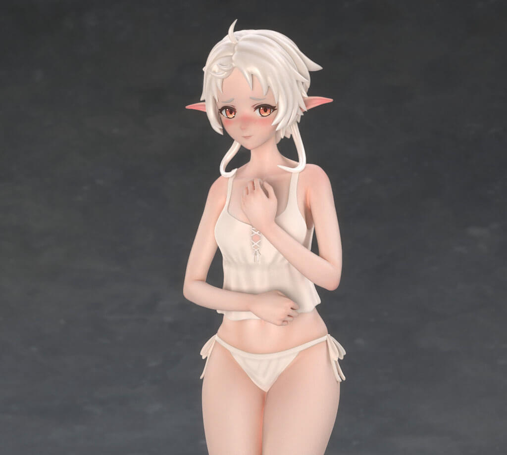 Sylphiette Mushoku Tensei 3D Model