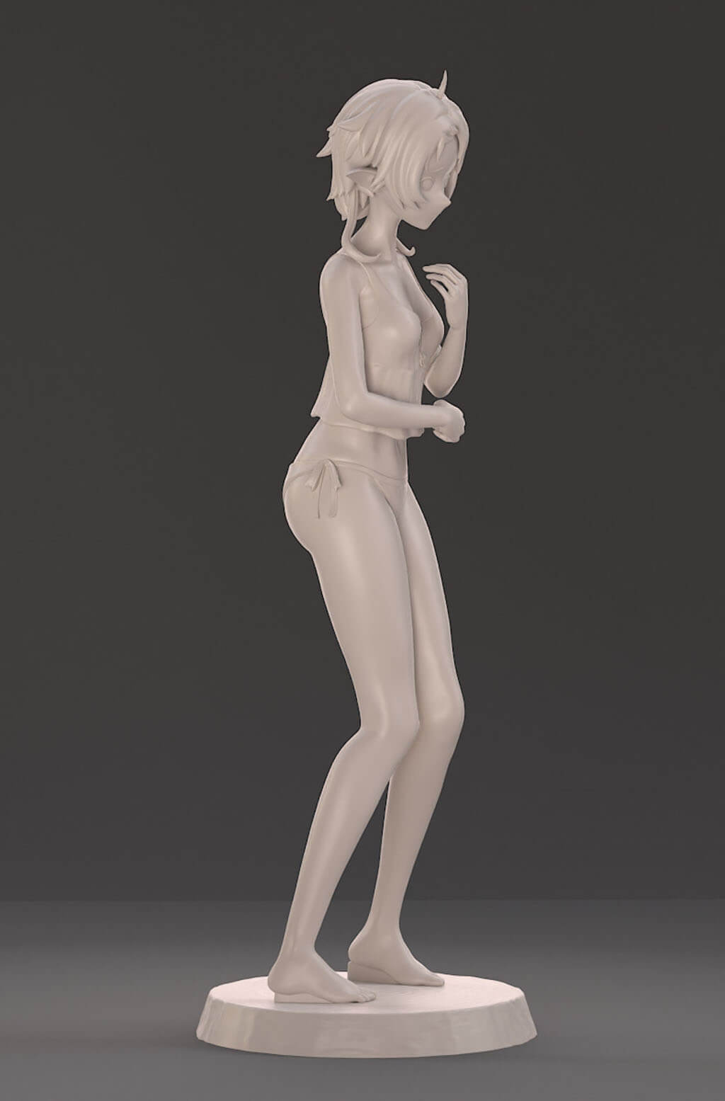 Sylphiette Mushoku Tensei 3D Model