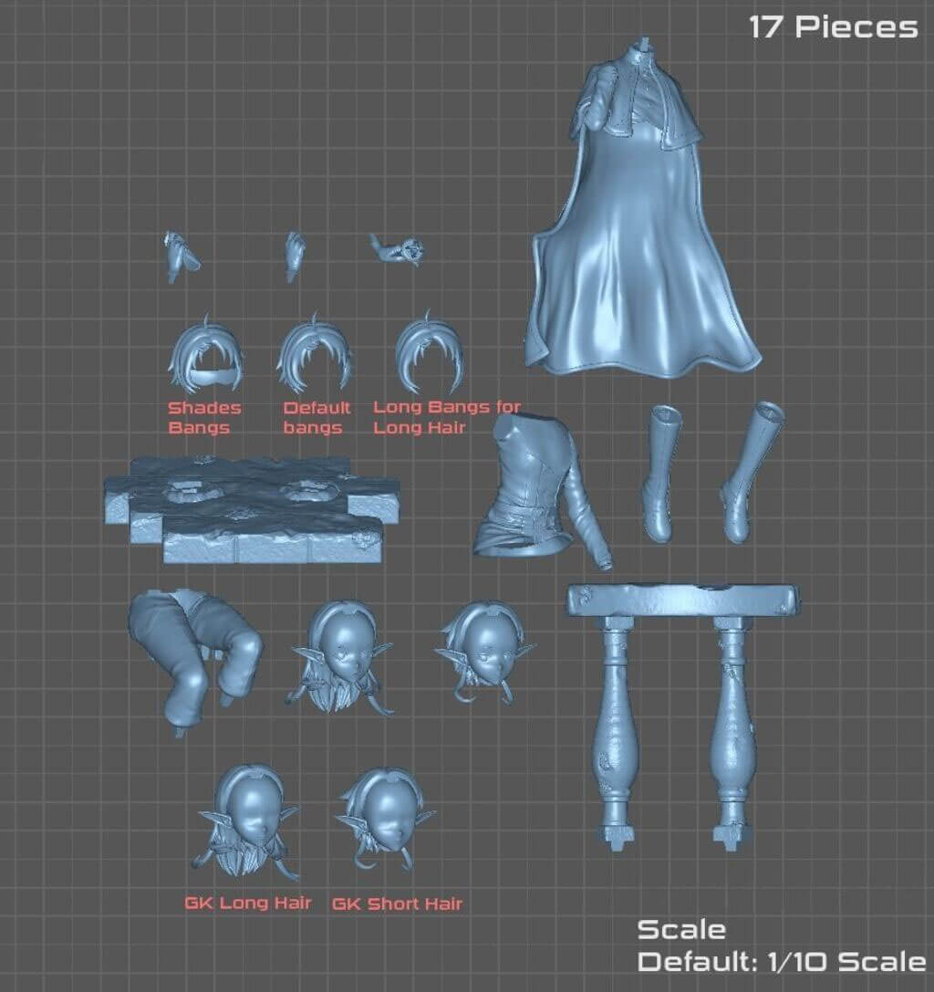 Sylphiette - Mushoku Tensei 3D Model