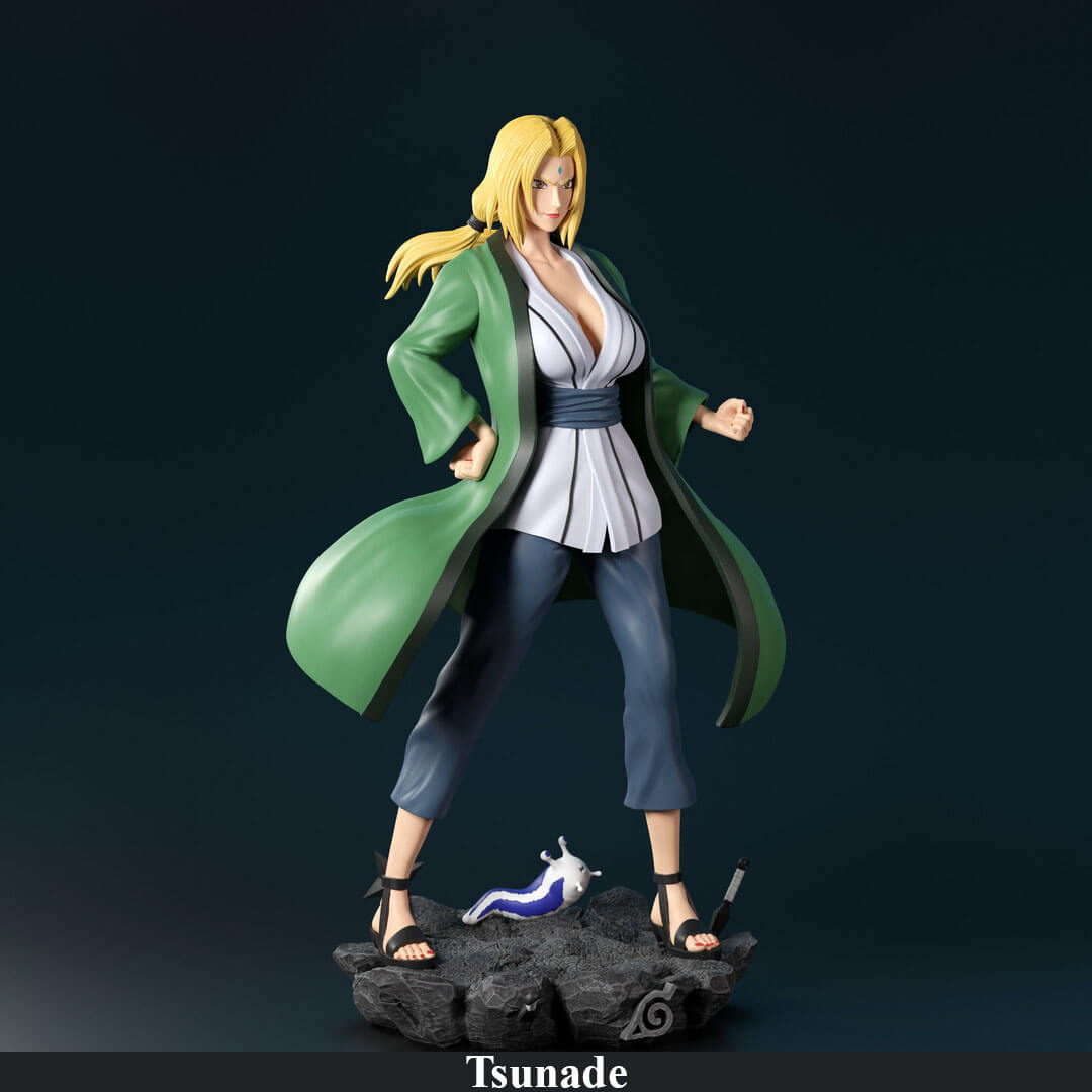 Tsunade - Naruto 3D Model