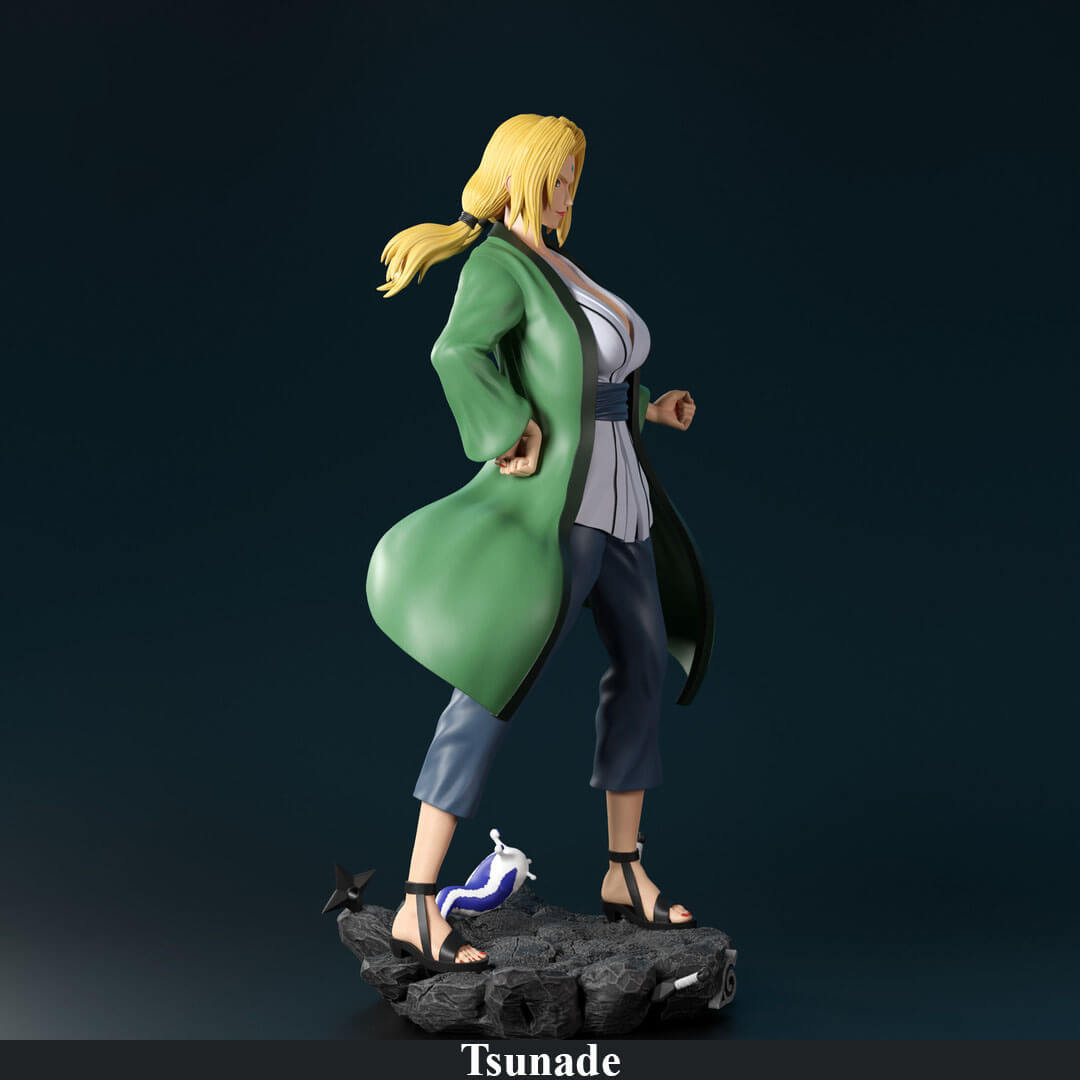 Tsunade - Naruto 3D Model