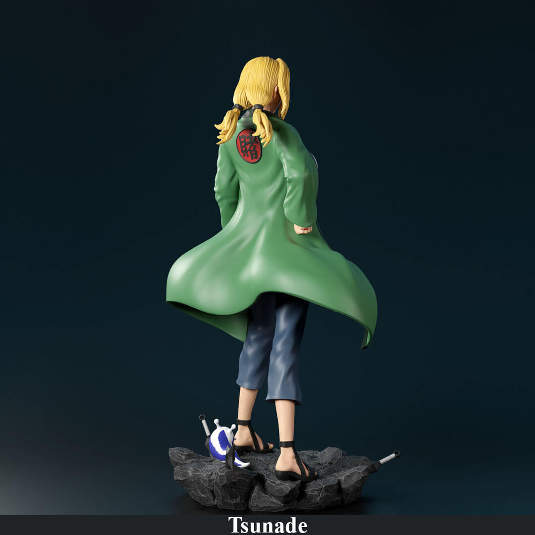 Tsunade - Naruto 3D Model