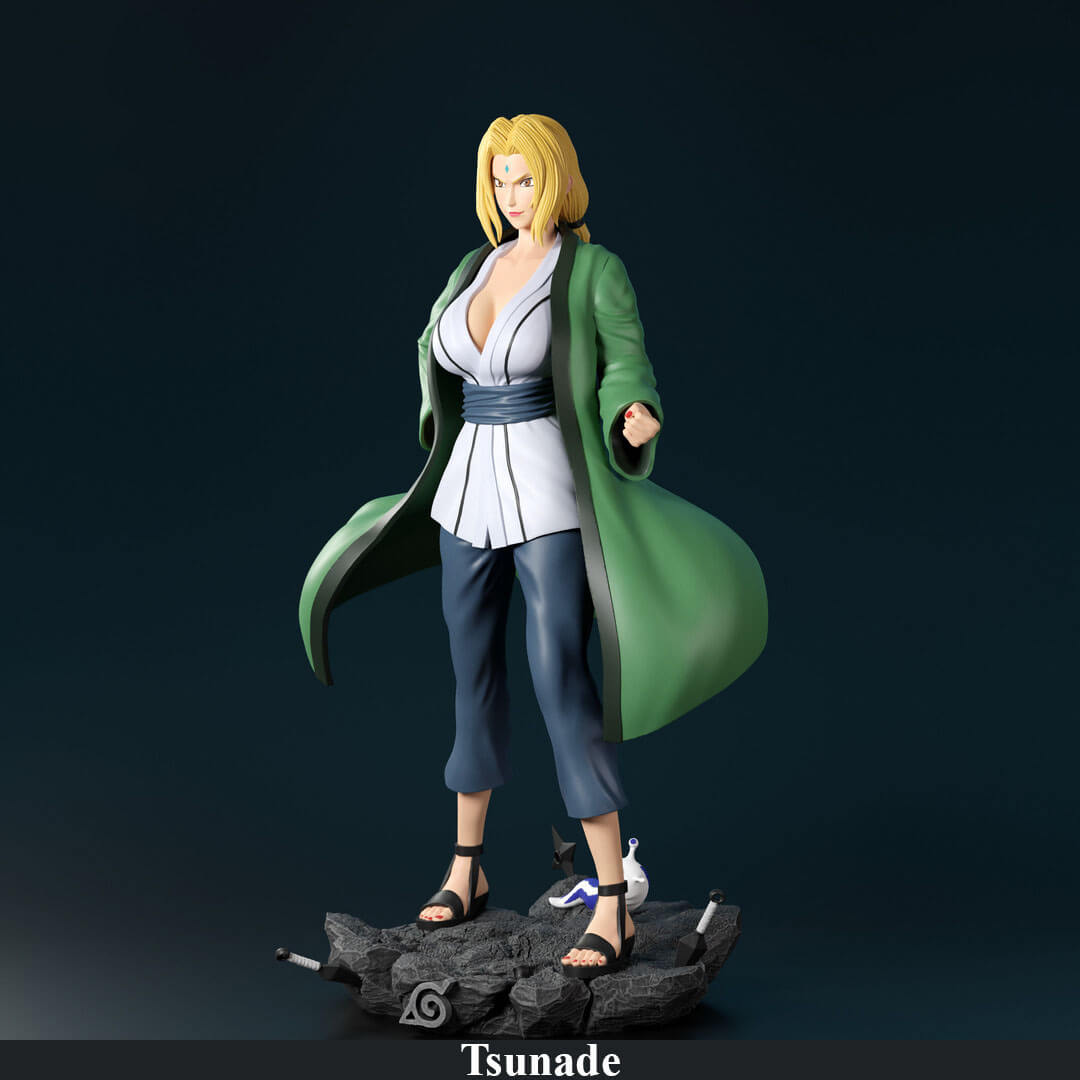 Tsunade - Naruto 3D Model