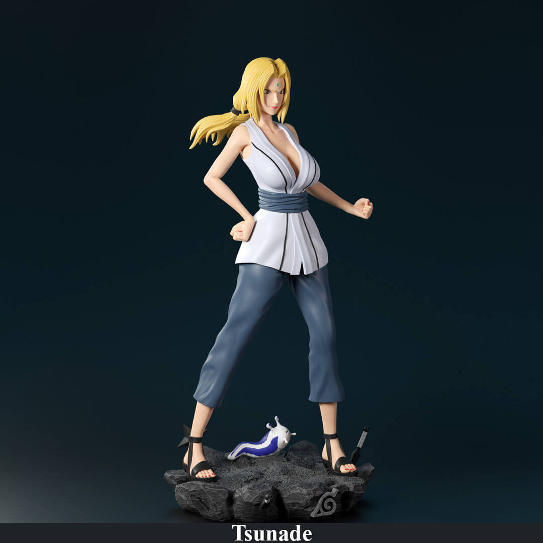 Tsunade - Naruto 3D Model