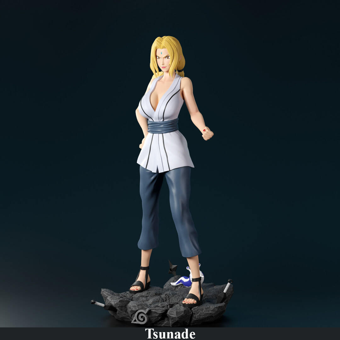 Tsunade - Naruto 3D Model