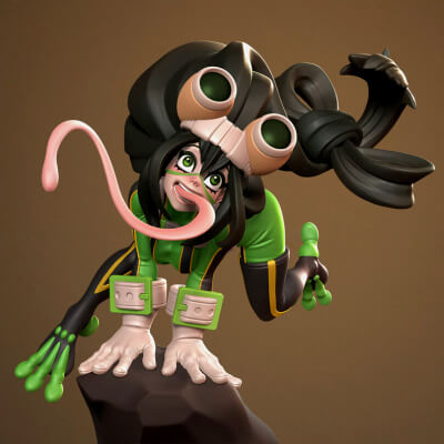 Tsuyu Asui Multiple Versions