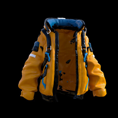 Cyberpunk Jacket and Shoes for Genesis 8 Male