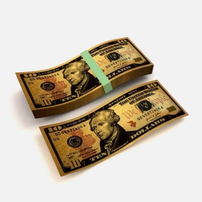 10 Dollar Banknote