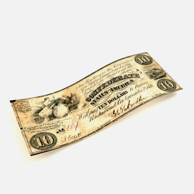 10 Dollars - 1861