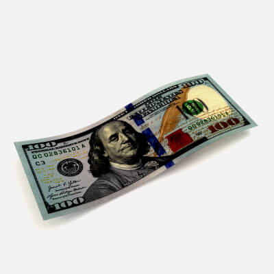 100 Dollar Banknote