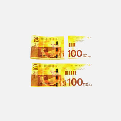 100 Sheqalim Back