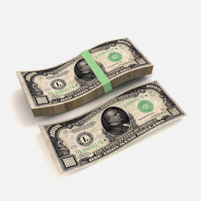 1000 Dollars P 1934