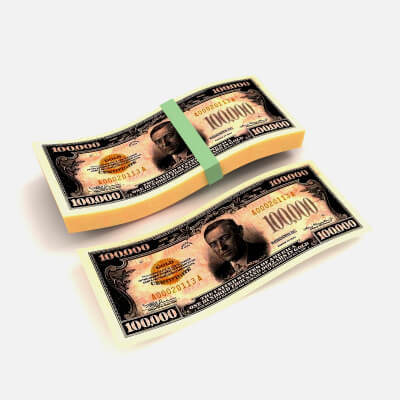 100000 Dollars P 1934