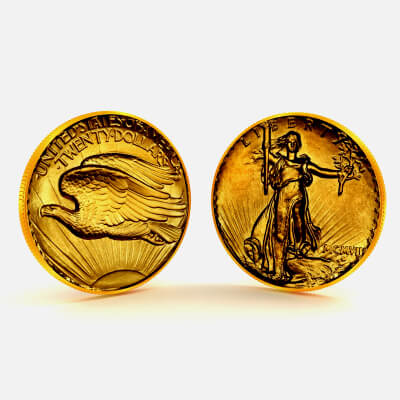 1907 Ultra High Relief $20 Double Eagle