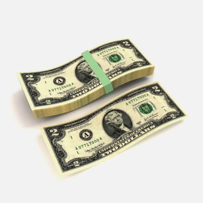 2 Dollar Banknote