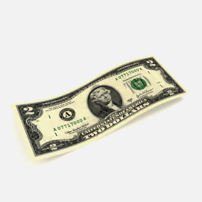 2 Dollar Banknote