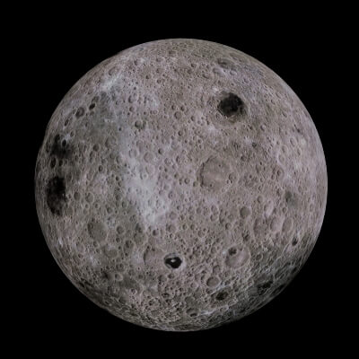 2k Moon 3D Moon