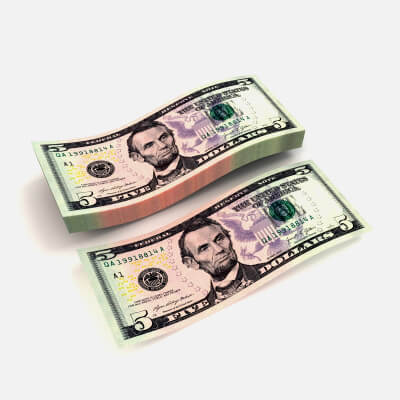 5 Dollar Banknote
