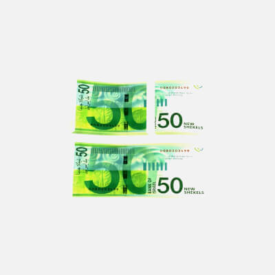 50 Sheqalim Back