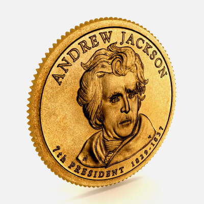 7th President Andrew Jackson Presidential Coin